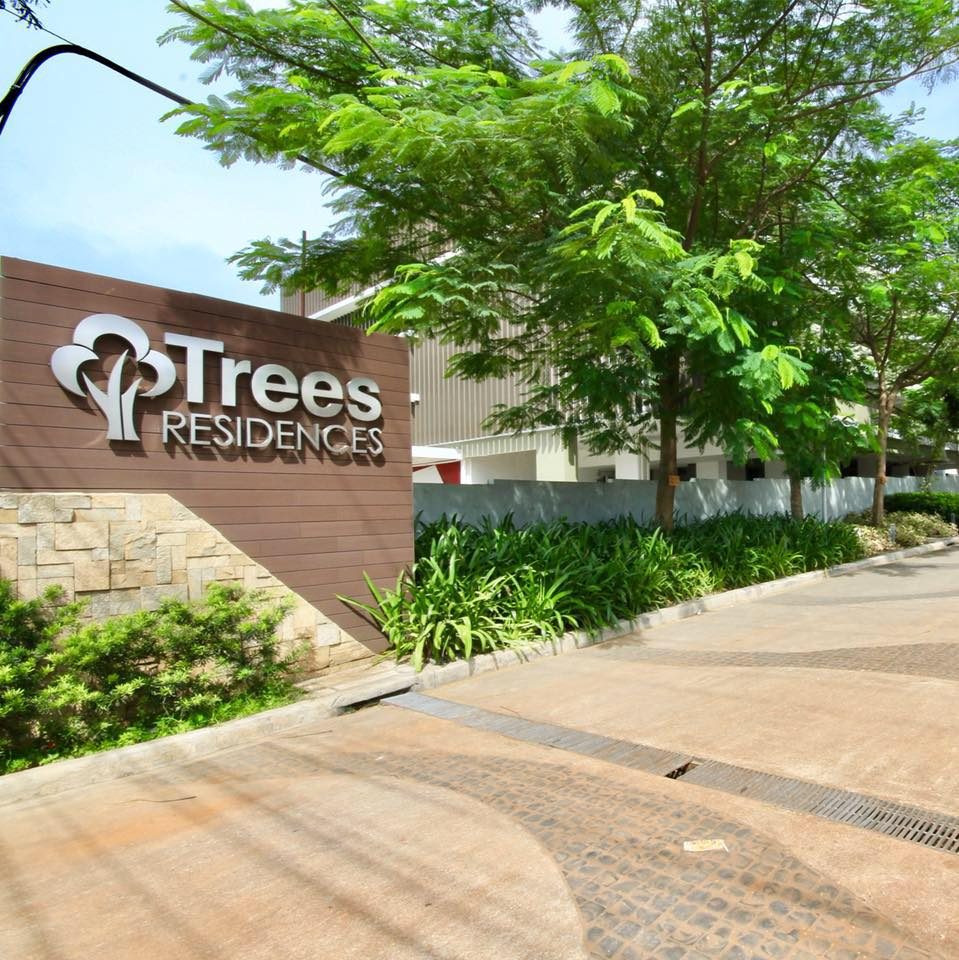 Trees Residences Entrance Sign